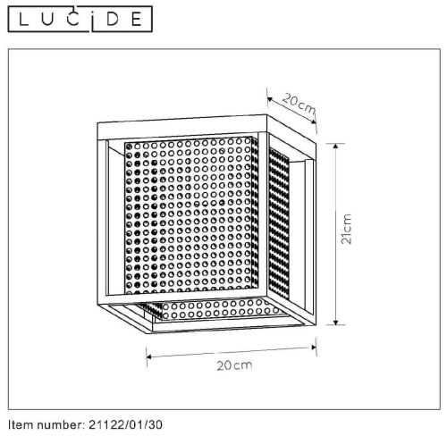 Потолочный светильник Lucide Sansa 21122/01/30