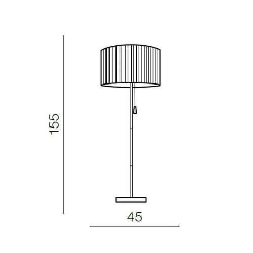 Торшер Azzardo Penelopa floor AZ2400