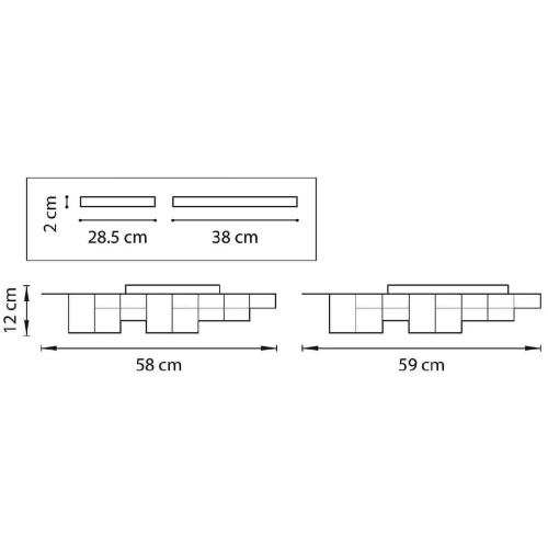 Потолочный светодиодный светильник Lightstar Favo 750122