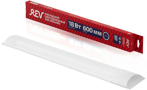 Настенно-потолочный светодиодный светильник REV SPO118 Line 18 Вт 4000K 28907 4 Настенно-потолочный светодиодный светильник REV SPO118 Line 18 Вт 4000K 28907 4
