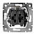 Выключатель двухклавишный Legrand Galea Life 10A 250V 775805