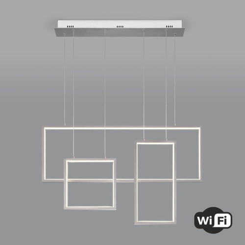 Подвесной светодиодный светильник Eurosvet Smart Direct 90278/3 сатин-никель Подвесной светодиодный светильник Eurosvet Smart Direct 90278/3 сатин-никель