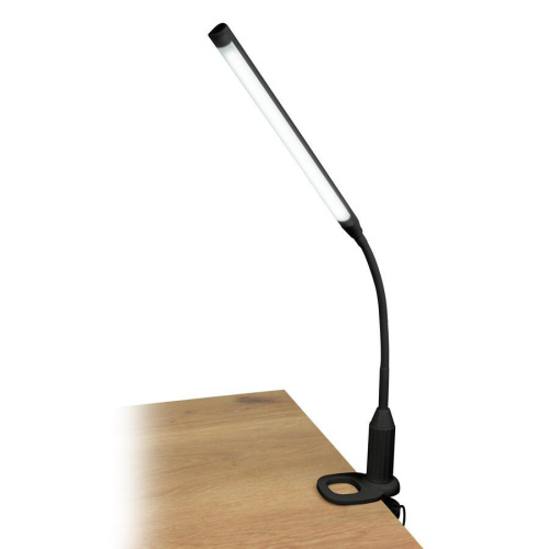 Настольная лампа Uniel TLD-572 Black/Led/500Lm/4500K/Dimmer UL-00008664 Настольная лампа Uniel TLD-572 Black/Led/500Lm/4500K/Dimmer UL-00008664