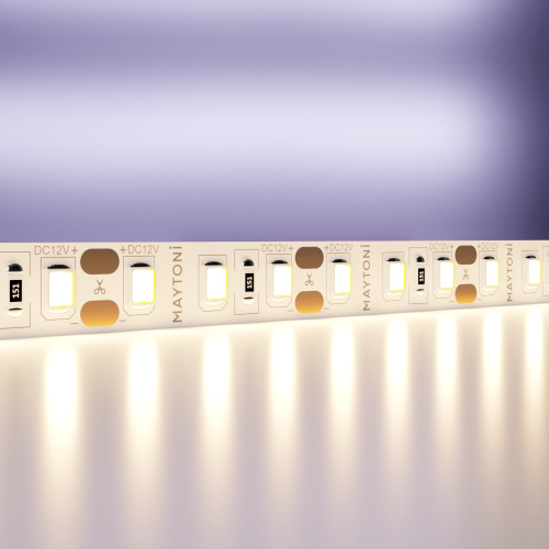 Светодиодная лента Maytoni Technical 14,4W/m 120LED/m 2835SMD теплый белый 5M 10114 Светодиодная лента Maytoni Technical 14,4W/m 120LED/m 2835SMD теплый белый 5M 10114