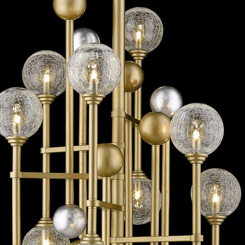 Люстра Fluxus 12 gold