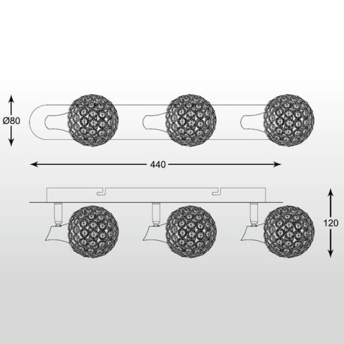 Спот Zumaline Elia CK8038-3