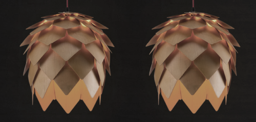 Подвесной Светильник Crimea Pine Cone Natural Wood D40 By Imperiumloft