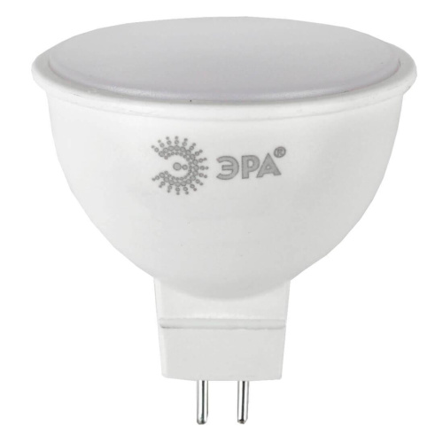 Лампа светодиодная ЭРА GU5.3 9W 2700K матовая MR16-9W-827-GU5.3 Б0047740
