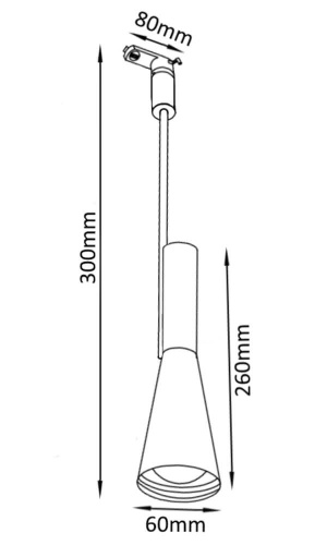 Трековый светильник однофазный Crystal Lux CLT 0.31 002 BL Трековый светильник однофазный Crystal Lux CLT 0.31 002 BL