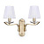 Бра Ideal Lux Pegaso AP2 Ottone Satinato 197708