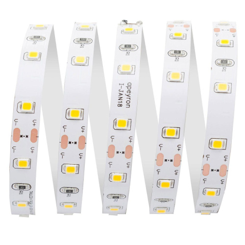 Светодиодная лента Apeyron 4,8W/m 60LED/m 3528SMD теплый белый 2,5M 10-129 Светодиодная лента Apeyron 4,8W/m 60LED/m 3528SMD теплый белый 2,5M 10-129