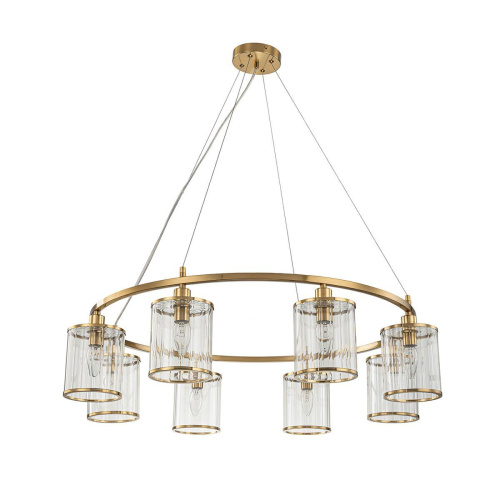 Подвесная люстра Indigo Dante 13022/8P Brass V000406