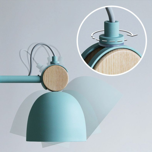 Потолочная Люстр На Штанге Rolla 3 Gray By Imperiumloft