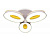 Потолочная светодиодная люстра Ambrella light Orbital Granule FG1020/3 WH 72W+36W D780