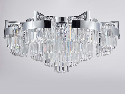 Потолочная люстра Newport 4356+6/PL Chrome М0062731 Потолочная люстра Newport 4356+6/PL Chrome М0062731
