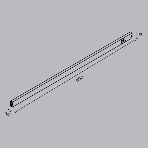 Трековый светильник Technical TR190-1-10W3K-B Трековый светильник Technical TR190-1-10W3K-B