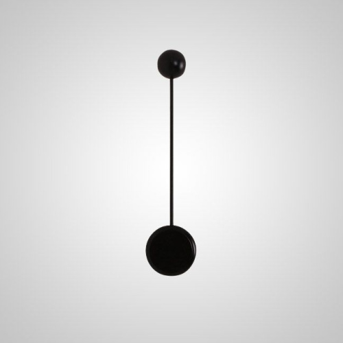 Бра Pin Wall Light B Black By Imperiumloft