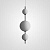 Подвесной Светильник White Beads Pendant By Imperiumloft