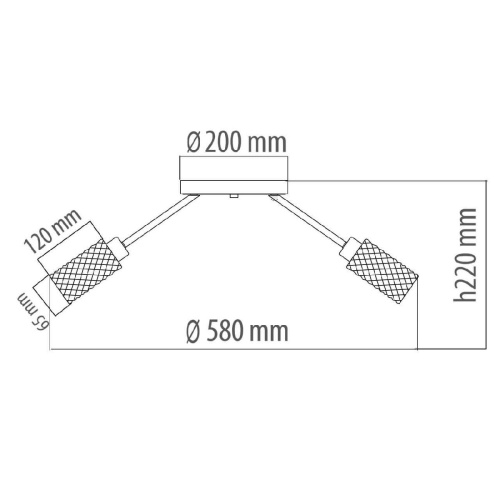 Потолочная люстра De Markt Олимпия 638013606