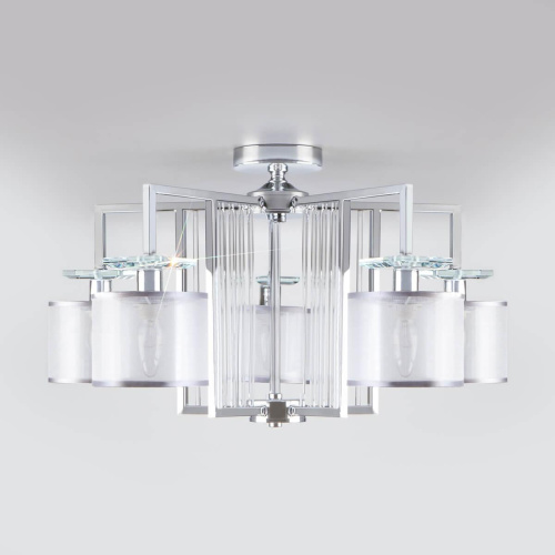 Потолочная люстра Eurosvet Fargo 60123/5 хром Smart