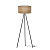 Торшер Loft IT Nordic 1700-FBK+LW