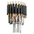 Бра Black Chandelier Crystal By Imperiumloft