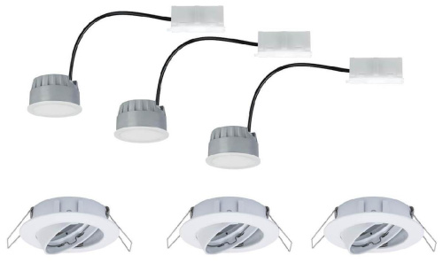 Встраиваемый светодиодный светильник Paulmann Coin 93978