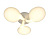 Потолочная светодиодная люстра Ambrella light Orbital Cloud FC22/3 WH 108W D720