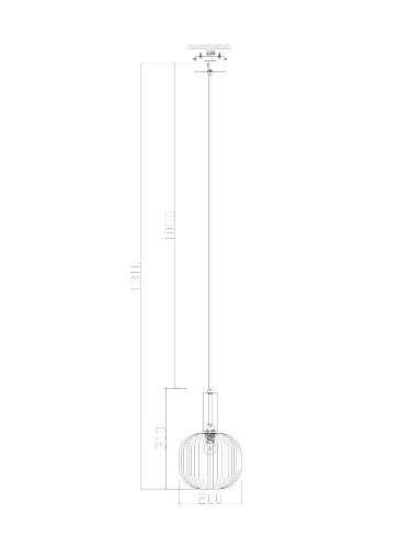 Подвесной светильник Freya Zelma FR8012PL-01AM