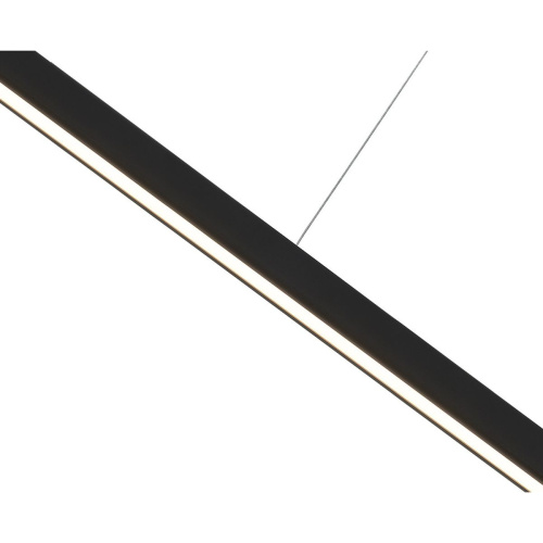 Подвесной светодиодный светильник Italline IT013-6021 black 3000K