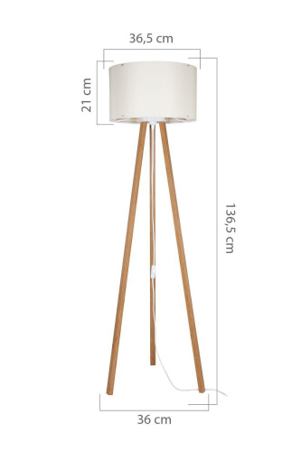 Торшер Toplight Posy TL1617S-01PN
