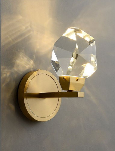 Настенный светильник 9701W/1 brass