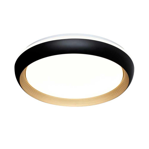Настенно-потолочный светодиодный светильник Sonex Pale Tofiq Black 7651/DL Настенно-потолочный светодиодный светильник Sonex Pale Tofiq Black 7651/DL