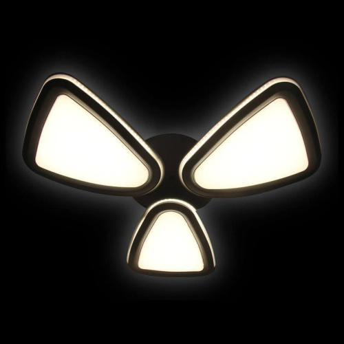 Потолочная светодиодная люстра Ambrella light Orbital Granule FG1010/3 WH/SL 204W D770