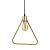 Подвесной светильник Ideal Lux Abc SP1 Triangle 207834