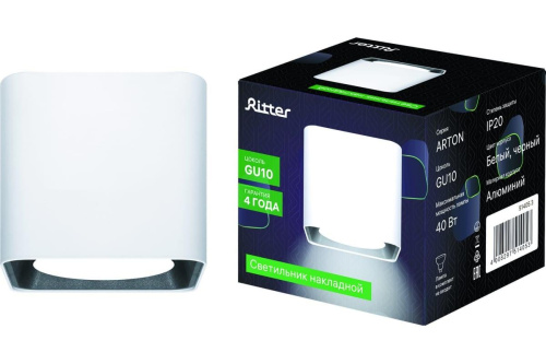 Накладной потолочный светильник Ritter Arton 51405 3