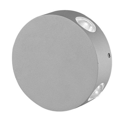Уличный настенный светодиодный светильник Uniel ULU-S42A-4x1W/4000K IP65 Grey UL-00009353 Уличный настенный светодиодный светильник Uniel ULU-S42A-4x1W/4000K IP65 Grey UL-00009353