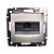 Розетка компьютерная RJ45 Legrand Valena ISDN алюминий 770141