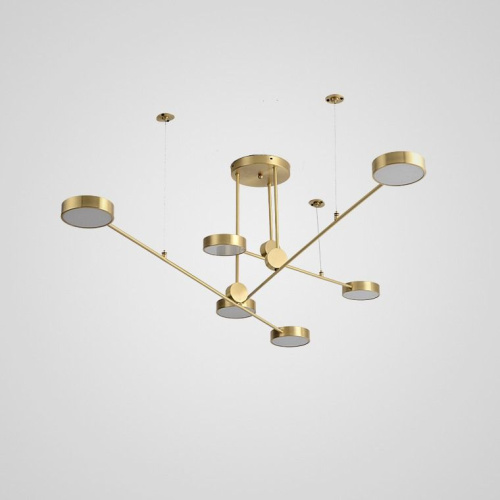 Подвесная Люстра Technum Led Gold By Imperiumloft