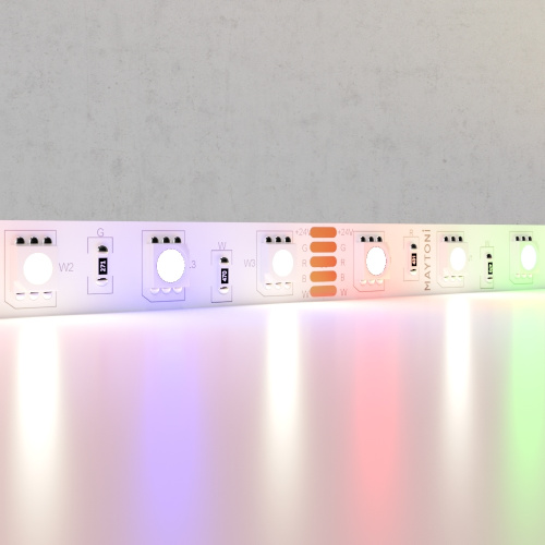 Светодиодная лента Maytoni Technical 14,4W/m 60LED/m 5050SMD RGB/дневной белый 5M 10177 Светодиодная лента Maytoni Technical 14,4W/m 60LED/m 5050SMD RGB/дневной белый 5M 10177