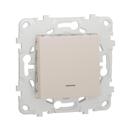 Выключатель одноклавишный Schneider Electric Unica New NU520144N