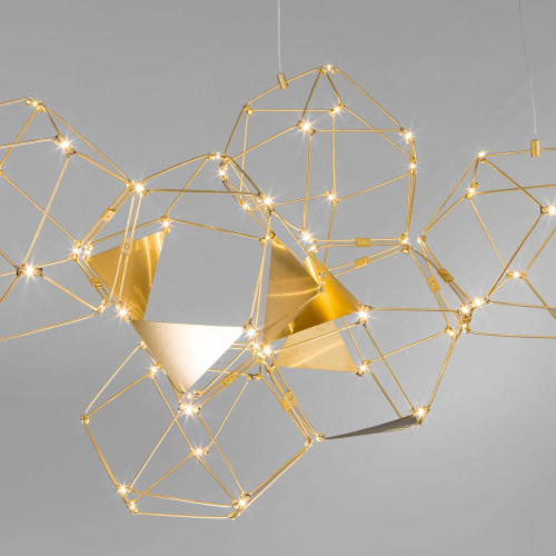 Подвесной светодиодный светильник Eurosvet Uma 90368/14 медь Подвесной светодиодный светильник Eurosvet Uma 90368/14 медь