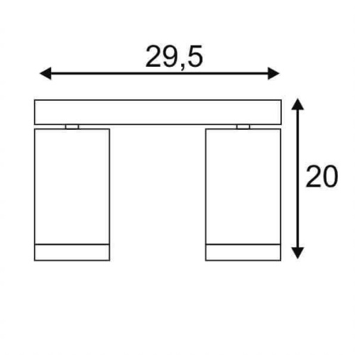 Светодиодный спот SLV Bilas Double 156430