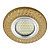 Встраиваемый светильник Fametto Luciole DLS-L144 Gu5.3 Glassy/Gold