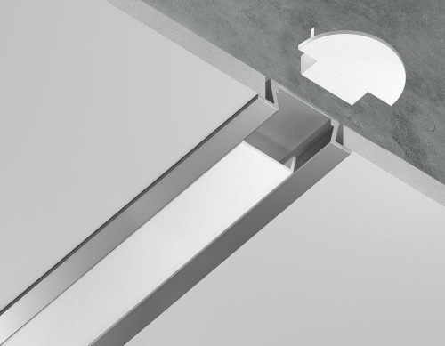 Встраиваемый профиль с рассеивателем Ambrella Illumination GP1001AL