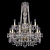 Подвесная люстра Bohemia Ivele 1403/10+5/195/h-77/2d/G