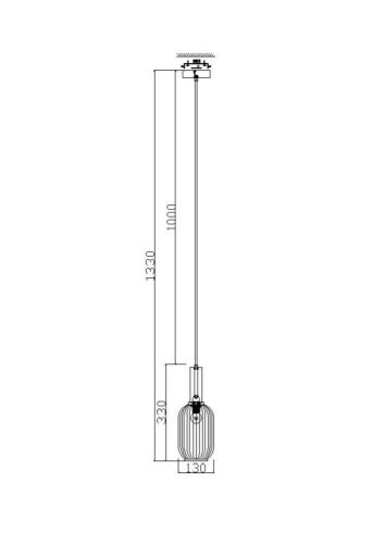 Подвесной светильник Freya Zelma FR8013PL-01AM