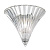 Настенный светильник Ideal Lux Santa AP1 Small Trasparente 013060