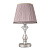Настольная лампа Crystal Lux Alegria LG1 Silver-Brown