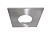 Крышка Deko-Light Cover silver satin square for COB 68 IP65 + Mizar II 930079